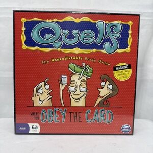 Quelf Board Game the Unpredictable Party Game Where You Obey The Card NEW SEALED